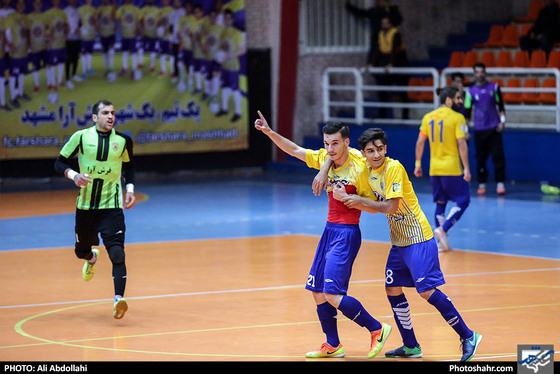 لیگ برتر فوتسال فرش آرا مشهد و مقاومت البرز / علی عبدالهی / شهرآرا