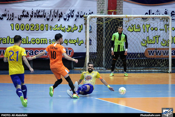 لیگ برتر فوتسال فرش آرا مشهد و مقاومت البرز / علی عبدالهی / شهرآرا
