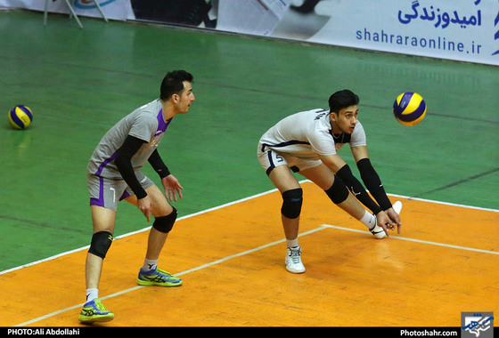 تمرین تیم والیبال پیام پیش از بازی با سایپا‎ / عکس: علی عبدالهی / شهرآرا