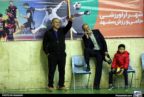 تمرین تیم والیبال پیام پیش از بازی با سایپا‎ / عکس: علی عبدالهی / شهرآرا