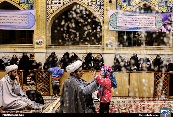 مراسم عمامه‌گذاری طلاب حوزه علمیه خراسان / عکس: سعیدگلی / شهرآرا
