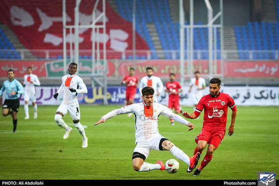 لیگ برتر فوتبال / پدیده مشهد و سایپا تهران / عکس: علی عبداللهی / شهرآرا