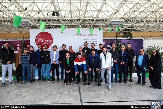 بازدید اعضای تیم والیبال پیام خراسان از آسایشگاه شهید فیاض بخش