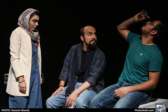 نمایش "استکهلم" / عکس: حسین شریعت / شهرآرا