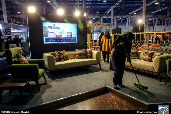 نوزدهمین نمایشگاه بین المللی مبلمان مشهد - عکس :حسین شریعت / شهرآرا