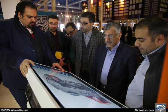 غرفه شهرآرا در نمایشگاه کامپیوتر و شهر هوشمند مشهد -   عکس : احمد حسنی / شهرآرا