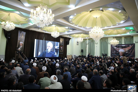 مراسم سالگرد ارتحال آیت الله هاشمی رفسنجانی در مشهد