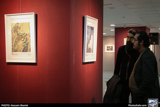 افتتاح نمایشگاه آثار دومین جشنواره بین المللی کارتون جامعه ایمن - عکس: حسین شریعت / شهرآرا