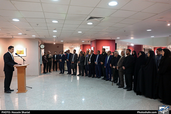 افتتاح نمایشگاه آثار دومین جشنواره بین المللی کارتون جامعه ایمن - عکس: حسین شریعت / شهرآرا