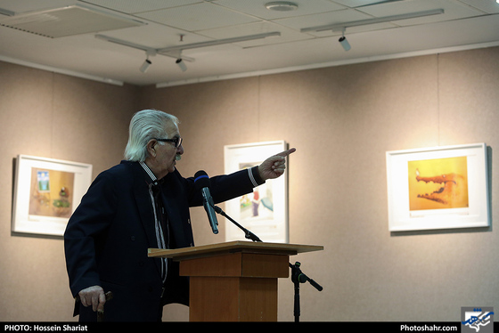 افتتاح نمایشگاه آثار دومین جشنواره بین المللی کارتون جامعه ایمن - عکس: حسین شریعت / شهرآرا