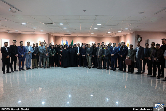 افتتاح نمایشگاه آثار دومین جشنواره بین المللی کارتون جامعه ایمن - عکس: حسین شریعت / شهرآرا