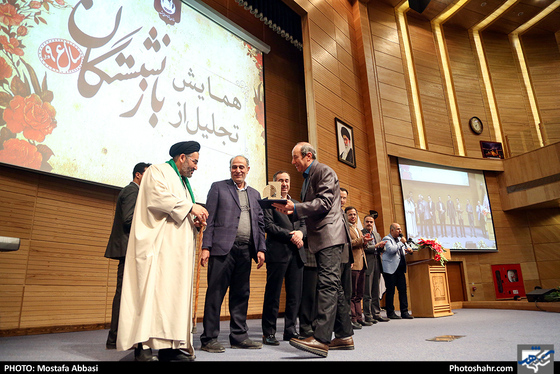 مراسم تجلیل از بازنشستگان اتوبوسرانی مشهد