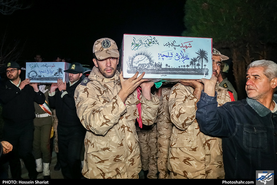 استقبال از پیکر مطهر شهیدان دفاع مقدس و مدافع حرم - عکاس: حسین شریعت / شهرآرا