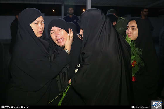 استقبال از پیکر مطهر شهیدان دفاع مقدس و مدافع حرم - عکاس: حسین شریعت / شهرآرا