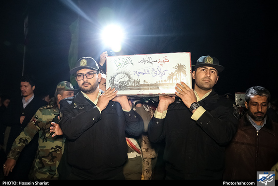 استقبال از پیکر مطهر شهیدان دفاع مقدس و مدافع حرم - عکاس: حسین شریعت / شهرآرا