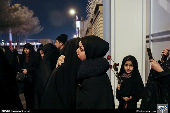 استقبال از پیکر مطهر شهیدان دفاع مقدس و مدافع حرم - عکاس: حسین شریعت / شهرآرا