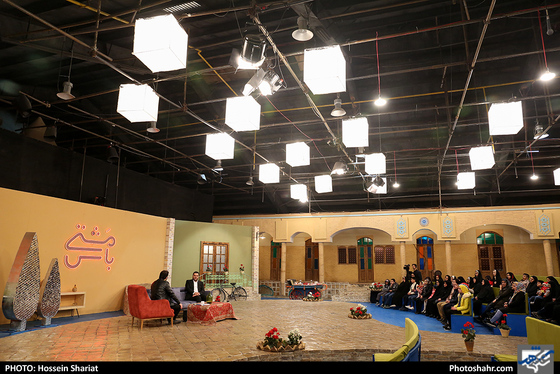 حضور مدیرعامل‌موسسه‌شهرآرا در برنامه‌تلویزیونی "مشتی‌باش" - عکاس: حسین شریعت / شهرآرا