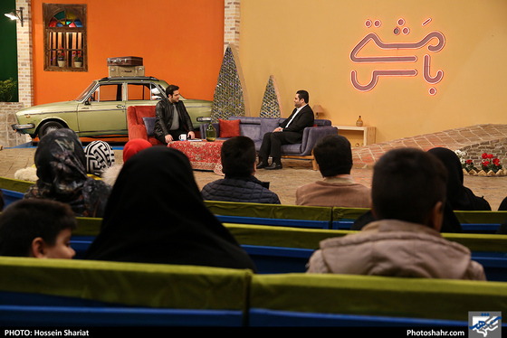 حضور مدیرعامل‌موسسه‌شهرآرا در برنامه‌تلویزیونی "مشتی‌باش" - عکاس: حسین شریعت / شهرآرا