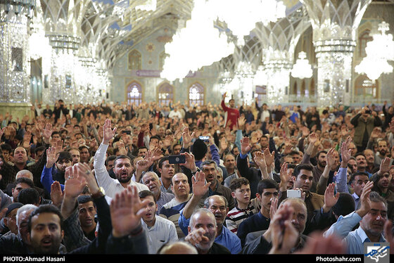 وداع با پیکر مطهر شهیدان دفاع مقدس و مدافع حرم‎ / عکس: احمدحسنی / شهرآرا