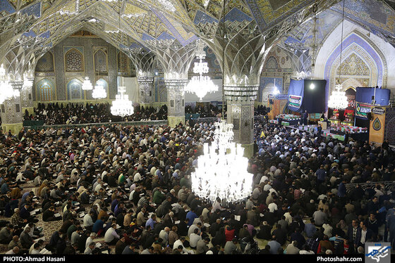 وداع با پیکر مطهر شهیدان دفاع مقدس و مدافع حرم‎ / عکس: احمدحسنی / شهرآرا