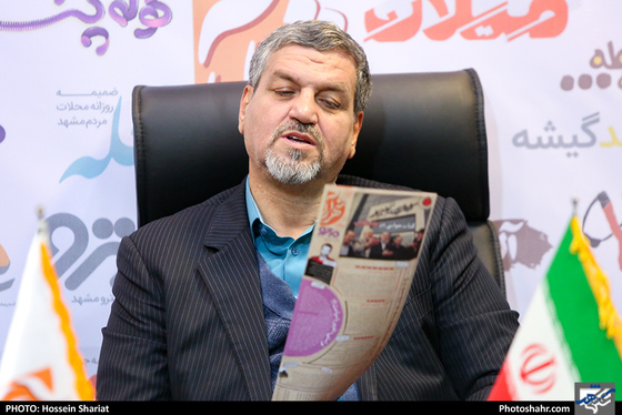 حضور مصطفی کواکبیان در روزنامه شهرآرا-عکاس:حسین شریعت/شهرآرا