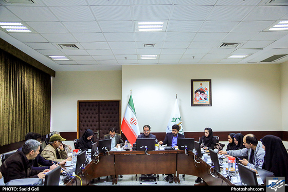 نشست خبری مجتبی  بهاروند رئیس کمیسون حمل و نقل شوارای اسلامی شهر مشهد-عکاس: سعید گلی/ شهرآرا
