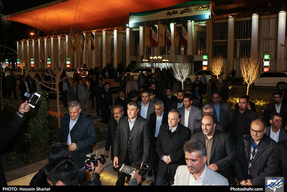 افتتاح پروژه بهسازی و بازپیرایی میدان راه آهن مشهد عکس : حسین شریعت / شهرآرا