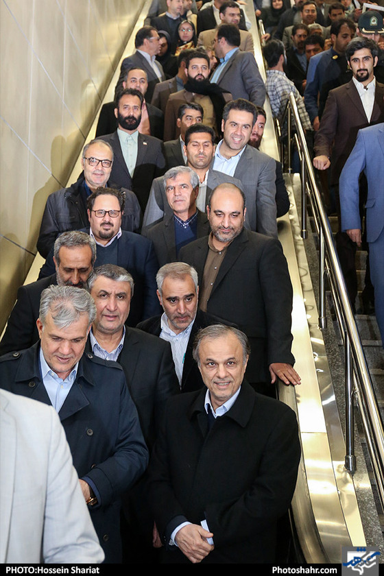 افتتاح پروژه بهسازی و بازپیرایی میدان راه آهن مشهد عکس : حسین شریعت / شهرآرا