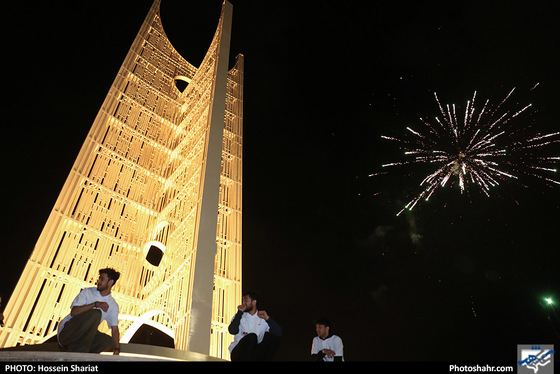افتتاح پروژه بهسازی و بازپیرایی میدان راه آهن مشهد عکس : حسین شریعت / شهرآرا