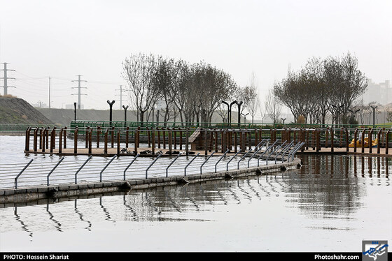 وضعیت بوستان چهل بازه بعد از بارندگی روزهای اخیر - عکاس: حسین شریعت / شهرآرا