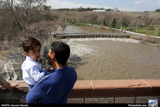 وضعیت بوستان وکیل آباد بعد از بارندگی روزهای اخیر - عکاس: حسین شریعت / شهرآرا