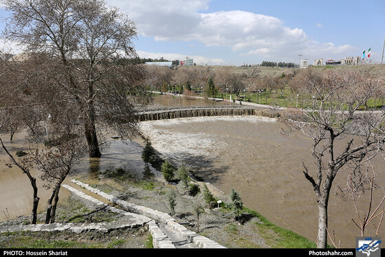 وضعیت بوستان وکیل آباد بعد از بارندگی روزهای اخیر - عکاس: حسین شریعت / شهرآرا