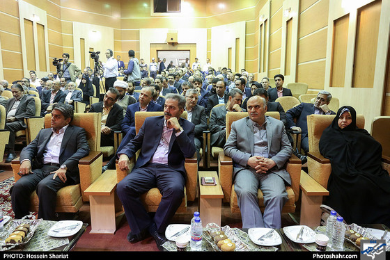 تکریم و معارفه مدیرعامل سازمان آتش‌نشانی و خدمات ایمنی شهرداری مشهد - عکاس: حسین شریعت / شهرآرا