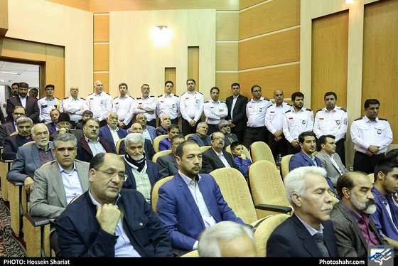 تکریم و معارفه مدیرعامل سازمان آتش‌نشانی و خدمات ایمنی شهرداری مشهد - عکاس: حسین شریعت / شهرآرا