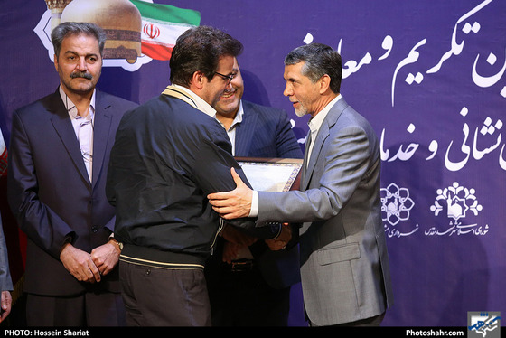 تکریم و معارفه مدیرعامل سازمان آتش‌نشانی و خدمات ایمنی شهرداری مشهد - عکاس: حسین شریعت / شهرآرا