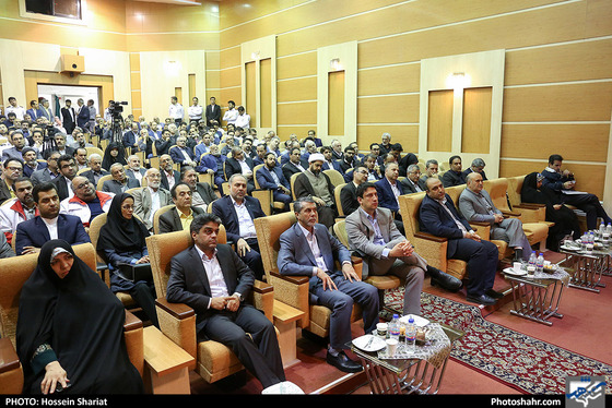 تکریم و معارفه مدیرعامل سازمان آتش‌نشانی و خدمات ایمنی شهرداری مشهد - عکاس: حسین شریعت / شهرآرا