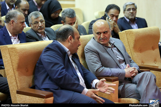 تکریم و معارفه مدیرعامل سازمان آتش‌نشانی و خدمات ایمنی شهرداری مشهد - عکاس: حسین شریعت / شهرآرا