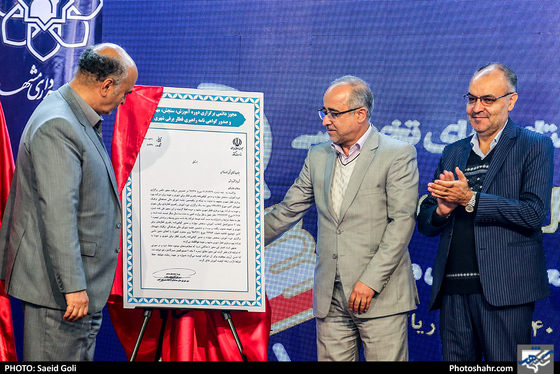 رونمایی از دستاوردهای ساخت داخل و تعمیرات شرکت قطارشهری مشهد- عکاس: سعید گلی/ شهرآرا