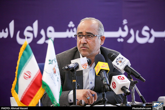 نشست خبری محمدرضا حیدری رئیس شورای اسلامی شهر مشهد-عکاس: احمد حسنی/ شهرآرا