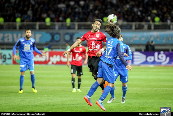  لیگ برتر فوتبال / پدیده شهرخودرو مشهد و استقلال - عکس : محمد حسن صلواتی / شهرآرا