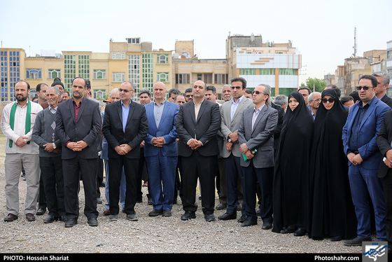  آیین آغاز عملیات اجرایی پروژه بازگشایی خیابان کوشش- عکاس: حسین شریعت/ شهرآرا