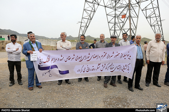  آیین آغاز عملیات اجرایی پروژه بازگشایی خیابان کوشش- عکاس: حسین شریعت/ شهرآرا