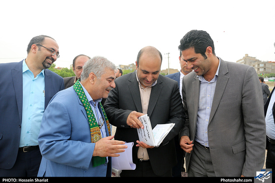  آیین آغاز عملیات اجرایی پروژه بازگشایی خیابان کوشش- عکاس: حسین شریعت/ شهرآرا