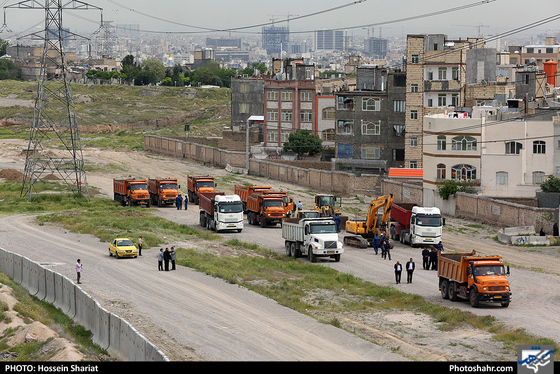  آیین آغاز عملیات اجرایی پروژه بازگشایی خیابان کوشش- عکاس: حسین شریعت/ شهرآرا