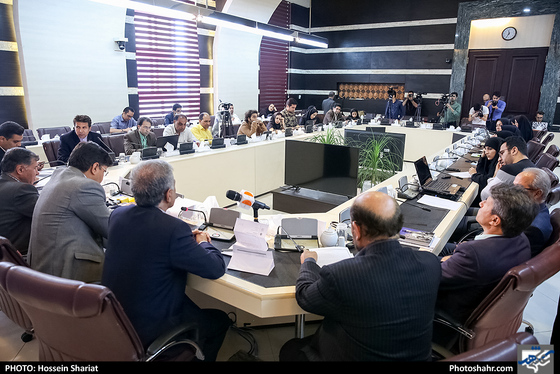 نشست خبری همایش بین المللی شاهنامه در گذرگاه جاده ابریشم- عکاس: حسین شریعت/ شهرآرا