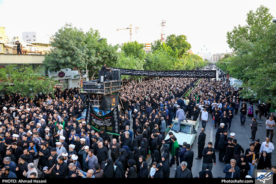 اجتماع عزاداران علوی در مشهد