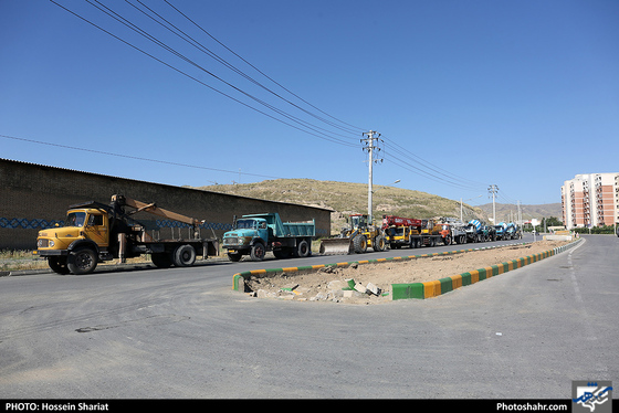 آغاز عملیات اجرایی چپ‌گرد غیر همسطح شهید ناصری-عکاس: حسین شریعت/ شهرآرا