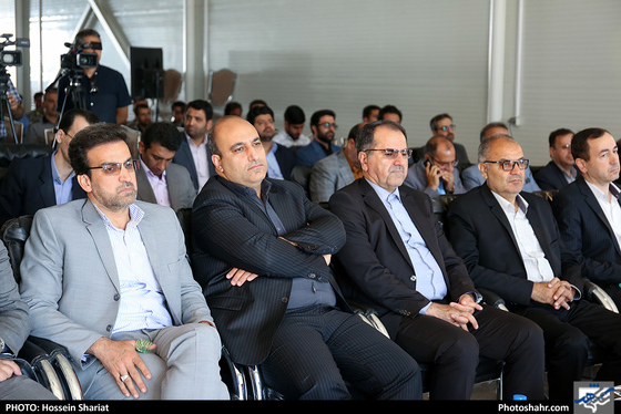 آیین بهره‌برداری از 100 دستگاه مینی‌بوس جهت توسعه ناوگان حمل و نقل عمومی-عکاس: حسین شریعت/ شهرآرا