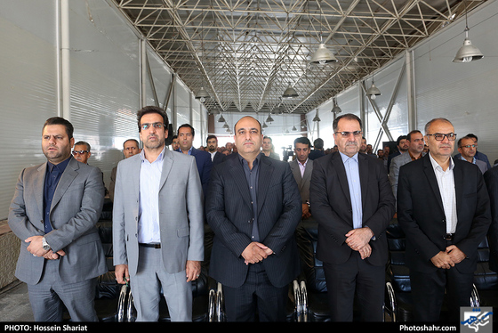 آیین بهره‌برداری از 100 دستگاه مینی‌بوس جهت توسعه ناوگان حمل و نقل عمومی-عکاس: حسین شریعت/ شهرآرا