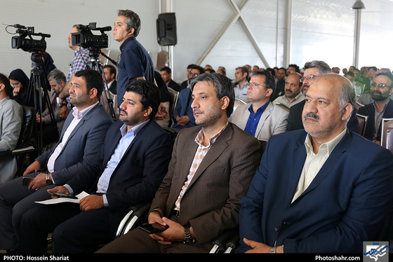 آیین بهره‌برداری از 100 دستگاه مینی‌بوس جهت توسعه ناوگان حمل و نقل عمومی-عکاس: حسین شریعت/ شهرآرا